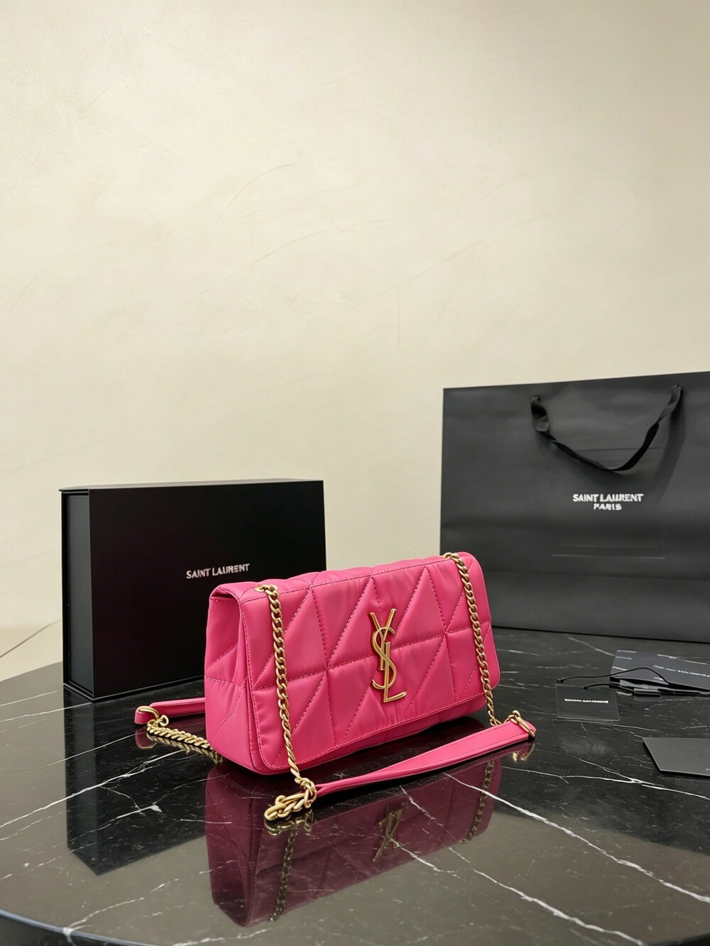 YSL Medium Bag in  Pink